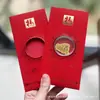 Oro Puro 999 Princesa, ¡Por Favor Hazte Rica! Nuevo Estilo Sobre Rojo Pegatina para Teléfono Regalo para Reunión Anual de la Empresa Contrato