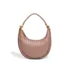 Bolso Nuevo de Media Luna Tejido de Moda Versátil para Hombro o Axila Bolso Grande de Alta Calidad para Mujer Bolso Cruzado de Mano