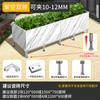 Hebilla Maceta Flor Cerámica Clip Caja Flores Accesorios Ángulo Recto Caja Plantación Aleación Aluminio Ranura Templada Clip Vidrio Fijo