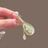 Horquilla Pipa Flor Guofeng para Mujer Clip Lateral Nicho Clip para Flequillo Clip Creativo para Cabello Suelto Horquilla Antigua Tocado Femenino
