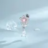 Estrella Lágrima Nuevo Estilo Minimalista de Henson Colgante Estrella Gota de Agua Titanio Aleación Piercing Cartílago Hueso del Oído Stud