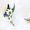 Broche de Flor Eterna de Graduación, Ramo Pequeño de Flores Secas, Exquisito Recuerdo, Mini Flores DIY