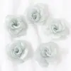 Flor Artificial Ins Camelia Flor de Gasa Cabeza de Flor Falsa Material DIY Hecho a Mano Tocado Ropa Bolsa de Dolor Decoración Belleza del Valle