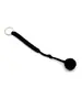 Nudo Kungfu al Aire Libre Cadena Trenzada de Paracord Bola de Autodefensa Puño de Mono Redondo Llavero (Bola de acero) Serie de Camuflaje