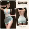 Feimu Enfermeira Particular Revelando o Peito Bodycon Sexy Role Play Flertando Interesse Roupa de Dormir Lingerie ZY66