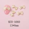 Joyería de Uñas de Lazo de Aleación Nueva Transfronteriza DIY Usar Armadura Hueca Accesorios Pequeños Joyería de Diamantes para Uñas