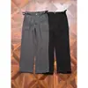 Pantalones Cropped Elásticos de Cintura de Gama Alta para Hombre, Corte Delgado, Pierna Recta, Pantalones Casuales, Ropa Formal de Negocios, Elásticos, Resistentes a las Arrugas, Pantalones de Vestir