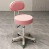 Salón de Belleza Barbería Taburete Especial Peluquería Manicura Maquillador Taburete Grande de Trabajo con Ruedas Silla para el Hogar Tocador Silla Giratoria