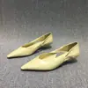 Zapatos Casuales para Mujer 2026 Primavera y Otoño Nueva Moda Versátiles Zapatos de Tacón de Gato Huecos Zapatos de Punta Fina Cómodos de Tacón Bajo para Mujer