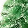 Decoraciones navideñas, incluyendo adornos de copo de nieve con bordes blancos, decoraciones de agujas de pino y árboles de Navidad para uso doméstico, decoraciones festivas y piezas decorativas - fabricante