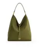 Bolso Tote Jwpei en Stock, Bolso de Hombro Grande para Viajes, Nuevo Modelo de Diseñador, Bolso Cubo de Cuero Genuino, Bolso de Mano para Mujer