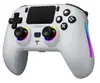 Controle de Jogo Ps5 Novo Modelo Privado, Controle Bluetooth Ps5 com Iluminação RGB, Programação de Macro, Tampa Magnética e Microfone