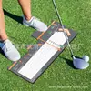Alfombrilla de Golf de Barro Diatomeico Falso Rayada Transfronteriza Alfombrilla Gruesa de Práctica para Campo de Golf Interior y Exterior Resistente a la Suciedad y al Desgaste
