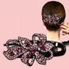 Novos Grampos de Cabelo de Plástico para o Ano Novo para Mulheres, Presilhas Bico de Pato de Alta Qualidade para a Parte de Trás da Cabeça, Ferramentas Florais para Penteado, Acessórios de Cabelo de Ano Novo Atacado