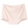 Ropa interior para mujer modal super suave bóxer tiro largo 100% algodón en la entrepierna 10A antibacteriano sin costuras piel fina