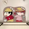 Tapete de Chão de Lama Diatomácea Desenho Animado Shin-Chan Banheiro Absorvente de Água Secagem Rápida Tapete de Chão Doméstico Porta de Banheiro Resistente ao Desgaste Antiderrapante Tapete para Pés