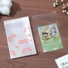 Bolsa Auto-sellante para Foto de Tarjeta, Bolsa Adhesiva Opp Estilo Ins, Bolsa de Empaque con Estampado de Dibujos Animados, Bolsa Adhesiva Autoadhesiva para Polaroid