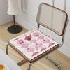 Cojín fresco de verano para oficina, cojín fresco y transpirable para sentarse durante mucho tiempo, cojín de verano para el trasero, cojín de bambú, cojín para silla tatami, cojín para silla para el trasero