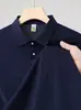 Camisa polo de manga larga con cuello para otoño para hombre, ropa de trabajo hecha a medida, alta elasticidad y resistente al desgaste, ropa de empresa directamente de fábrica