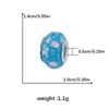 Contas Coloridas de Resina com Lantejoulas para Joias DIY Acessórios Pulseira de Estrela Contas para Colar Cor Macaron Contas Espaçadoras