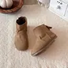 Botines Infantiles 2026 Otoño/Invierno Nuevos Estilo Coreano Zapatos Infantiles Botines Cortos de Suela Suave para Niñas Versátiles Botas Bebé Birkenstock Comercio Exterior
