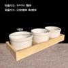 Macetas para Suculentas Macetas de Cerámica para Suculentas Macetas de Porcelana Blanca Macetas Simples Hechas a Mano Plantas Suculentas Flores Pequeñas Huaishai