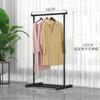 Secador de Roupas de Chão Vertical com Rodinhas Espesso para Casa Cabideiro para Pendurar Roupas Cabide de Ferro