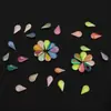 Diamante acrílico de 8*13MM con forma de gota de agua, color sólido AB, DIY para accesorios de cabello, ropa, zapatos y sombreros, accesorios de bolso