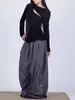 Calça Jogger Feminina Design Retrô Americano Cobra Strass Primavera Outono Solta de Perna Larga Dança de Jazz