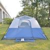 Tienda de campaña automática para exteriores, personalizada de fábrica, resistente a la lluvia, estilo camping de campo, de apertura rápida, para 6 personas.