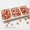 [Caramelo colorido] Cuentas redondas acrílicas imitación ojo de gato diy hechas a mano cuentas sueltas accesorios pulsera materiales de joyería