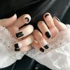 Amostra e Imagem Fornecidas Patches de Unhas Acabados, Adesivos de Unhas Postiças Impermeáveis Impressos, Venda Direta de Fábrica Atacado de Patches de Unhas Acabados