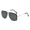 Gafas de sol de moda y tendencia con doble puente para mujer, diseño hueco único, estilo europeo y americano, gafas de sol con protección UV