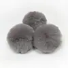 Directamente del fabricante: Bolas de Pelo Falso de Conejo de 8 cm, Accesorios de Bola de Felpa Coloridos para Ropa, Zapatos, Sombreros y Bolsos Hechos a Mano