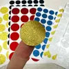 Pegatinas Brillantes de Amazon Transfronterizas, Etiquetas de Puntos, Papel de Etiqueta de Clasificación Redonda, Pegatinas Selladoras Autoadhesivas, Pegatinas para Diario