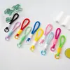 Cadena colgante versátil para juguete de teléfono móvil, estilo muñequera, corta, con bloques de color, duradera, ajustable, cordón anudado, accesorio para juguete