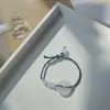 Fa Lin Wholesale pulsera de calcedonia blanca lichi congelado natural hebilla de paz para mujer enviar a amigas suministro en vivo