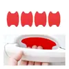 Fibra de Carbono Neutra Pegatina Protectora de Pintura para Manija de Puerta de Coche Almohadilla Protectora de Taza de Manija de Puerta de Automóvil Protector de Taza de Manija