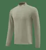 Moletom esportivo Dizang alternativo de outono com meio zíper masculino fitness outdoor urbano funcional com fita adesiva camiseta de manga comprida