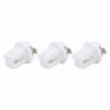 Nova lâmpada de carro B8.5 base de cobre 3535 1SMD LED indicador de instrumento de carro placa de licença lâmpada LED