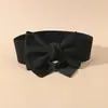 Venda Direta da Fábrica Versátil Doce Algodão Puro Laço Cinto Elástico Cintura Elástica Larga Decoração de Vestido Feminino