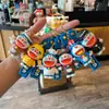 Llavero de Gato Jingle Dibujo Animado Transgénero Transfronterizo Colgante Azul Gordo Llavero de Llave de Coche Lindo Bolso Regalo Venta al por Mayor