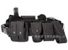 Cinturón táctico multifuncional de 10 piezas Cinturón de equipo para exteriores Tela impermeable encriptada 600D Cinturón especial para entrenamiento de servicio