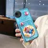 Adequado para Capas de Celular Sharp, Capas Macias Simples para Cartão de Identidade de Casal, Porta-Cartões Criativos Divertidos à Prova de Poeira de Silicone, Moderno