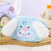Bolsa Cosmética Casual de Desenho Animado para Menina Comércio Exterior Viagem Portátil Lavagem Pegar Boneca Bolsa de Mão Comércio Exterior Estojo de Lápis para Troco