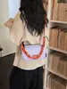 Bolso de Lona Estilo Japonés Ins para Mujer 2026 Nuevo Bolso de Hombro Casual para Estudiante Estilo Perezoso Gran Capacidad Bolso Cruzado