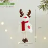 Natal 2026 Anjo Elfo Fofo de Pelúcia Decoração de Árvore de Natal Pequeno Pingente Decoração de Atmosfera Arranjo de Cena