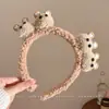 Diadema de Peluche Antideslizante Linda para Lavado de Cara 2026 Nuevo Estilo Diadema para Mujeres Aplicación de Mascarilla Goma para el Pelo Pinza para el Pelo Tocado