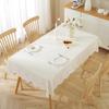 Fábrica multi-padrão toalha de mesa dourar PVC toalha de mesa impermeável à prova de óleo retangular toalha de mesa mesa de centro tapete de mesa casa
