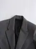 Comércio Exterior Atacado Europeu e Americano Outono 2025 Novo Estilo Blazer Reto com Ombreiras
